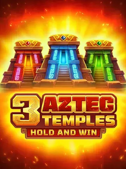 Decorative casino game artwork for HadesBet: 3 Aztec Temples